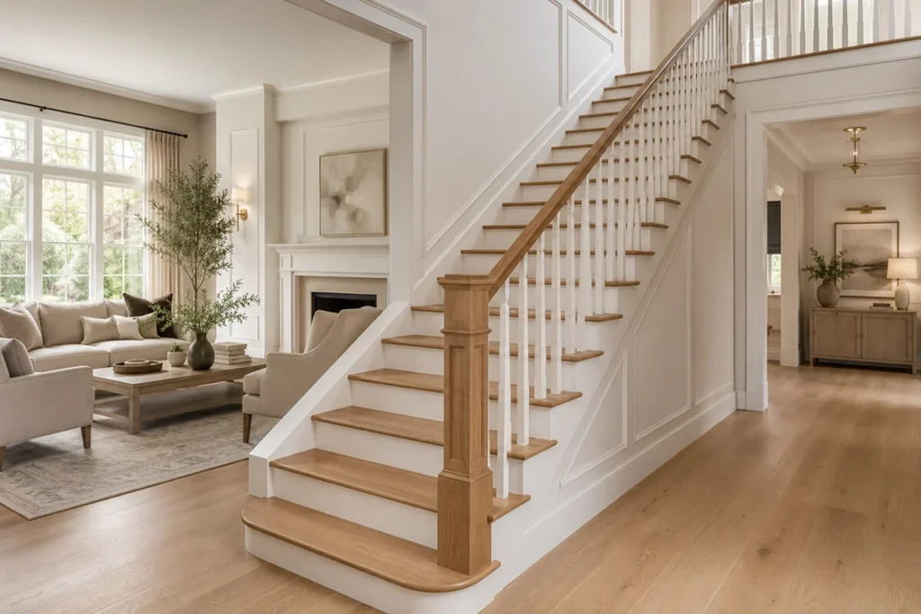 How Retro Treads and Risers Simplify Hardwood Stair Remodeling