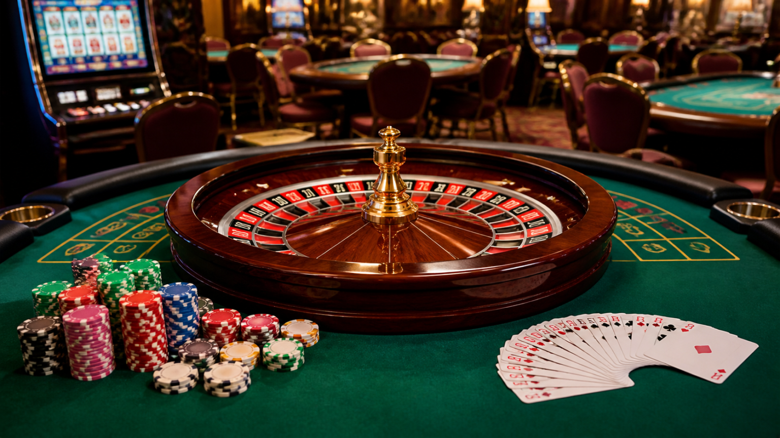 Khám Phá Thế Giới Casino Trực Tuyến Với Những Trò Chơi Phổ Biến Tavolo da casinò con roulette e carte