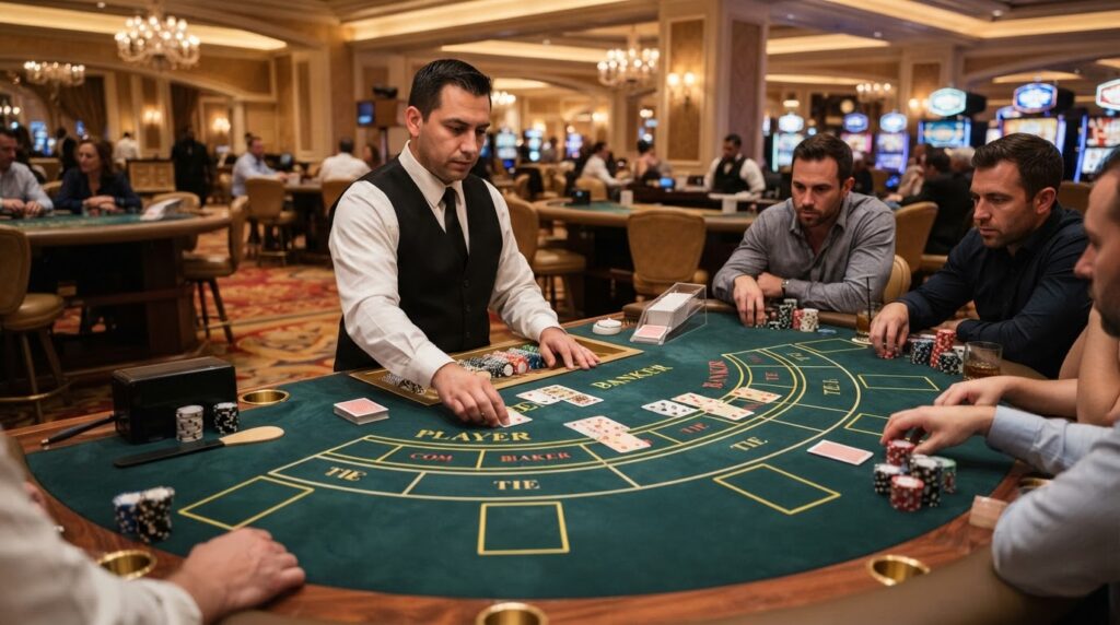 Migliori Casino Senza Documenti: Bonus, Giochi e Metodi di Pagamento Bàn chơi baccarat sang trọng tại sòng bài với bộ bài và phíp cược